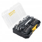 Image du produit : Coffret stakbox s - 1/4" - jeu de 37 pièces - FATMAX Stanley | FMMT19101-0