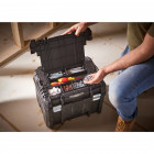 Image du produit : Coffre avec organiseur PRO - STACK FATMAX - largeur 31 cm - Hauteur 31 cm - longueur 43.8 cm Stanley | FMST1-75796