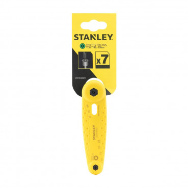 Combi 7 clés mâles Tamper Torx Stanley | STHT0-69323