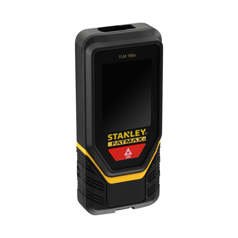 Mètre à ruban de chantier Stanley laser diy tlm165s bluetooth - 50 mètres - largeur 6 cm - Hauteur 10 cm - faisceau Faisceau rouge - longueur 3 cm | STHT1-77139