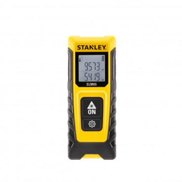 Mètre à ruban de chantier Stanley laser slm65 - 20 mètres - largeur 4 cm - Hauteur 12 cm - faisceau Faisceau rouge - longueur 2 cm | STHT77065-0