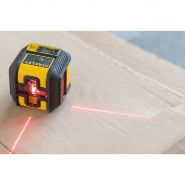 Niveau laser croix + equerrage cross90 - rouge Stanley | STHT77502-1