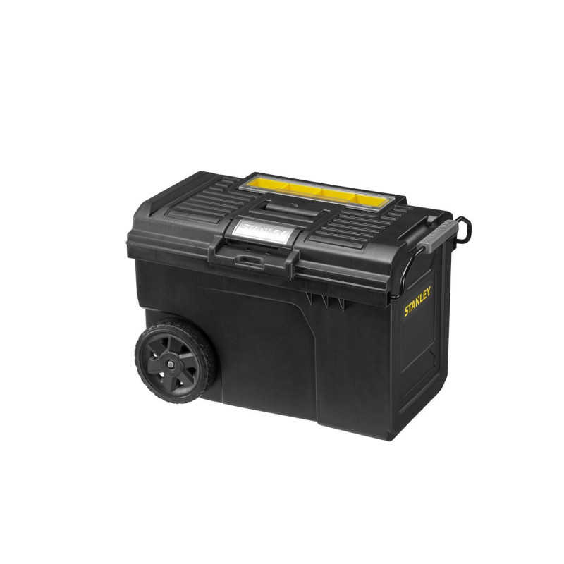 Coffre de chantier Stanley profile 60 litres - largeur 380 mm - Hauteur 420 mm - longueur 620 mm | STST1-70715