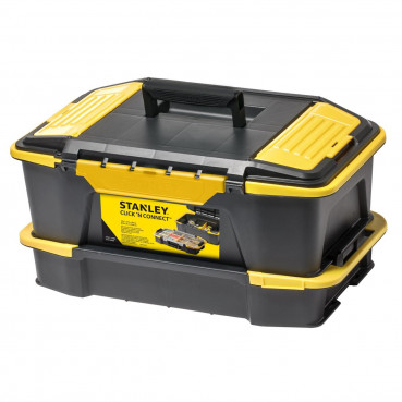 Kit boite à outils + organiseur click & connect 50cm - largeur 310 mm - Hauteur 245 mm - longueur 505 mm Stanley | STST1-71962