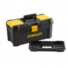 Image du produit : Boite caisse à outils vide Stanley classic line 40cm attache plastique - largeur 20.5 mm - Hauteur 19.5 mm - longueur 406 mm | STST1-75517