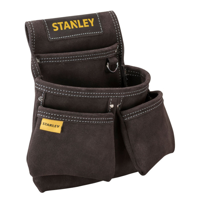 Porte - outils cuir simple - largeur 30 cm - Hauteur 33 cm - longueur 30 cm Stanley | STST1-80116