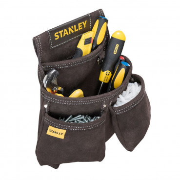 Porte - outils cuir simple - largeur 30 cm - Hauteur 33 cm - longueur 30 cm Stanley | STST1-80116