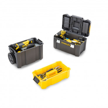 Servante à outils 3 en 1 classic line attache metal - largeur 283 mm - Hauteur 630 mm - longueur 475 mm Stanley | STST1-80151