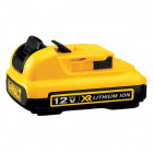 Image du produit : Batterie Dewalt - XR - sans fil - 10.8 Volts - 2Ah li-ion | DCB127-XJ