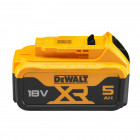 Image du produit : Batterie Dewalt - XR - sans fil - 18 Volts - 5Ah li-ion | DCB184-XJ