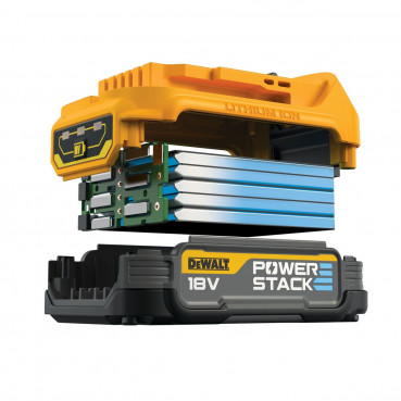 Batterie Dewalt compacte powerstack - XR - sans fil - 18 Volts | DCBP034-XJ