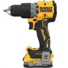 Image du produit : Perceuse visseuse Dewalt percussion compacte - XR - sans fil - 18 Volts - 1,7Ah li-ion brushless - powerstack | DCD805E2T-QW