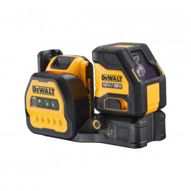 Niveau laser en croix Dewalt - XR - sans fil - 12 Volts - 18 Volts - faisceau vert - 1 batterie 18 Volts - 2Ah | DCE088D1G18-QW