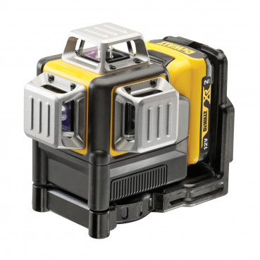 Laser Dewalt 3 x 360° 12 Volts - 2Ah li-ion - faisceaux verts - coffret | DCE089D1G-QW