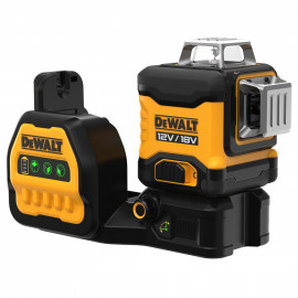 Niveau laser multi-lignes Dewalt 3 x 360° - XR - sans fil - 12Volts 18 Volts - faisceaux verts | DCE089NG18-XJ