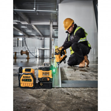 Niveau laser multi-lignes Dewalt 3 x 360° - XR - sans fil - 12Volts 18 Volts - faisceaux verts | DCE089NG18-XJ