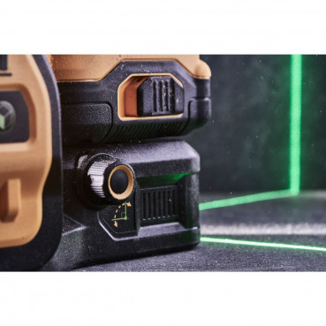 Niveau laser multi-lignes Dewalt 3 x 360° - XR - sans fil - 12Volts 18 Volts - faisceaux verts | DCE089NG18-XJ