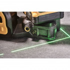 Image du produit : Niveau laser multi-lignes Dewalt 3 x 360° - XR - sans fil - 12Volts 18 Volts - faisceaux verts | DCE089NG18-XJ