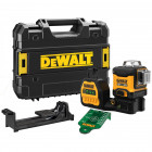 Image du produit : Niveau laser multi-lignes Dewalt 3 x 360° - XR - sans fil - 12Volts 18 Volts - faisceaux verts | DCE089NG18-XJ