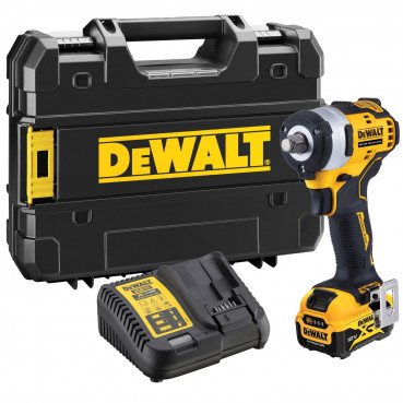 Boulonneuse Dewalt 1/2 - XR - sans fil - 12 Volts - 5Ah li-ion brushless | DCF901P1-QW