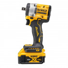 Image du produit : Boulonneuse à chocs Dewalt 1/2" - XR - sans fil - 18 Volts - 5Ah li-ion brushless - jonc de sécurité | DCF921P2T-QW