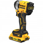 Image du produit : Boulonneuse à chocs Dewalt 1/2" - XR - sans fil - 18 Volts - 2Ah li-ion brushless | DCF922D2T-QW