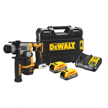 Perforateur Dewalt compact sds-plus 16mm - XR - sans fil - 18 Volts - 2Ah - 2 batteries Dewalt powerstack | DCH172E2T-QW