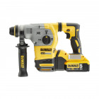 Image du produit : Perforateur Dewalt sds-plus - XR - sans fil - 18 Volts - 5Ah li-ion brushless 2,8 joules - 2 batteries Dewalt | DCH283P2-QW