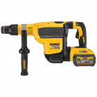 Image du produit : Perforateur burineur Dewalt - XR - sans fil - Flexvolt 54 Volts - sds-max 45mm - 2 x 3Ah | DCH614X2-QW