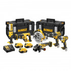 Image du produit : Kit d'outils compact brushless - XR - sans fil - 18 Volts - 6 pièces Dewalt | DCK623P3-QW