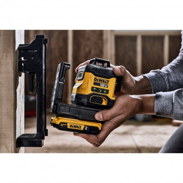 Niveau laser multilignes Dewalt 3 x 360° compact - XR - sans fil - 18 Volts - faisceau vert | DCLE34031N-XJ