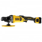 Image du produit : Polisseuse rotative Dewalt - XR - sans fil - 18 Volts - 5Ah li-ion brushless - diamètre 180mm | DCM849P2-QW