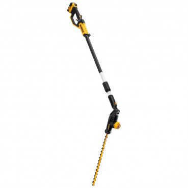 Taille-haies Dewalt orientable sur perche - XR - sans fil - 18 Volts - 1 batterie 5Ah | DCMPH566P1-QW