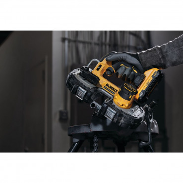 Scie à ruban Dewalt ultra compacte - XR - sans fil - 18 Volts - brushless - sans batterie ni chargeur | DCS377NT-XJ