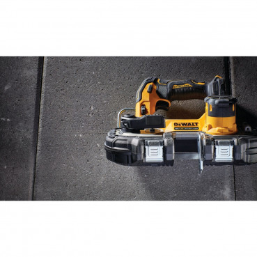 Scie à ruban Dewalt ultra compacte - XR - sans fil - 18 Volts - brushless - sans batterie ni chargeur | DCS377NT-XJ