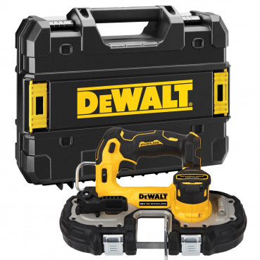 Scie à ruban Dewalt ultra compacte - XR - sans fil - 18 Volts - brushless - sans batterie ni chargeur | DCS377NT-XJ