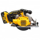 Image du produit : Scie circulaire Dewalt 165mm - XR - sans fil - 18 Volts - 2 batteries Dewalt 5Ah | DCS565P2-QW