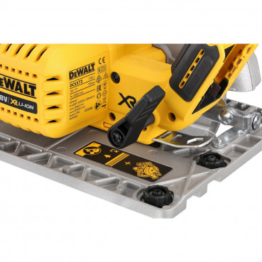 Scie circulaire Dewalt - XR - sans fil - 18 Volts - brushless 184mm compatible rail de guidage | DCS572NT-XJ