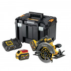 Image du produit : Scie circulaire Dewalt - XR - sans fil - Flexvolt 54 Volts - 2 batteries Dewalt 2Ah | DCS578T2-QW