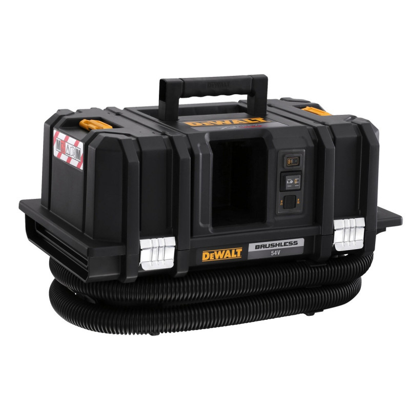 Aspirateur Dewalt TSTAK - XR - sans fil - Flexvolt 54 Volts - brushless eau et poussières classe M | DCV586MN-XJ