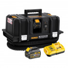 Image du produit : Aspirateur Dewalt TSTAK - XR - sans fil - Flexvolt 54 Volts - 2Ah li-ion brushless eau et poussières classe M | DCV586MT2-QW