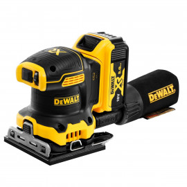 Ponceuse Dewalt 1/4 de feuille - XR - sans fil - 18 Volts - brushless - 2 batteries Dewalt 5Ah | DCW200P2-QW