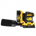 Image du produit : Ponceuse Dewalt 1/4 de feuille - XR - sans fil - 18 Volts - brushless - 2 batteries Dewalt 5Ah | DCW200P2-QW