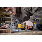 Image du produit : Fraiseuse à lamelles bois - XR - sans fil - 18 Volts - 5Ah li-ion brushless Dewalt | DCW682P2-QW