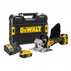 Image du produit : Fraiseuse à lamelles bois - XR - sans fil - 18 Volts - 5Ah li-ion brushless Dewalt | DCW682P2-QW