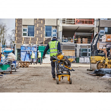 Piètement roulant pour scie à onglets Dewalt | DE7260-XJ