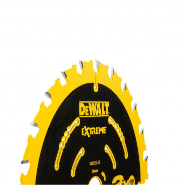 Lame Dewalt pour scie circulaire portative extrême, 165 x 20mm - 24 dents | DT10300-QZ