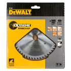 Image du produit : Lame Dewalt pour scie circulaire plongeante extrême workshop, 165 x 20mm - 48 dents | DT1086-QZ