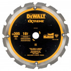 Image du produit : Lame Dewalt pour scie circulaire denture diamant, 305 x 30mm - 16 dents | DT1475-QZ