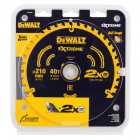 Image du produit : Lame Dewalt de scie à table extrême 210 x 30mm - 48 dents, atb, angle d'attaque 7 | DT20433-QZ